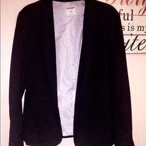 Black GAP fitted blazer.